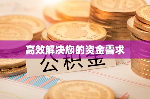 五指山高效解决您的资金需求