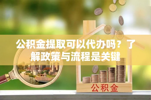 五指山公积金提取可以代办吗？了解政策与流程是关键