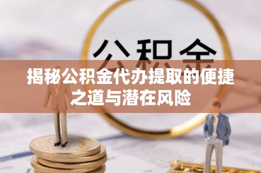 五指山揭秘公积金代办提取的便捷之道与潜在风险