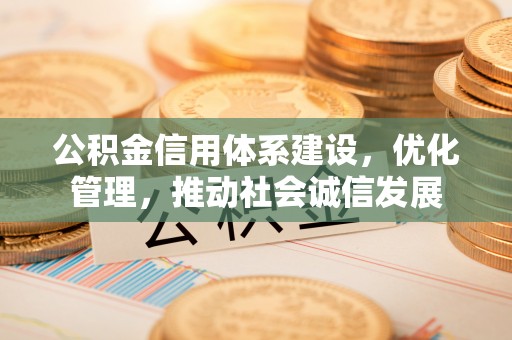 五指山公积金信用体系建设，优化管理，推动社会诚信发展