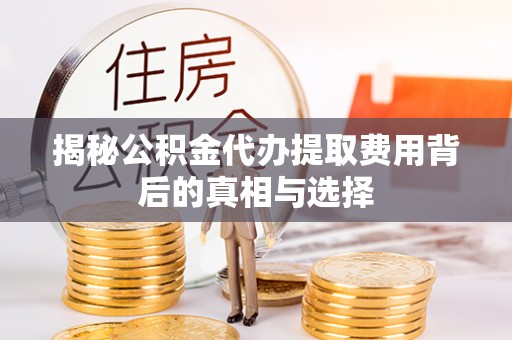 五指山揭秘公积金代办提取费用背后的真相与选择