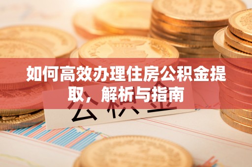 五指山如何高效办理住房公积金提取，解析与指南