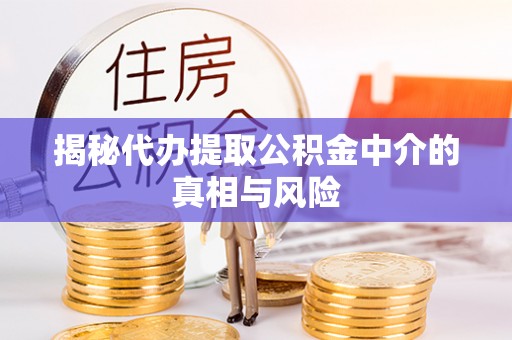五指山揭秘代办提取公积金中介的真相与风险