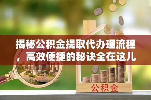 五指山揭秘公积金提取代办理流程，高效便捷的秘诀全在这儿