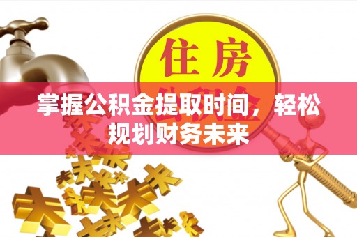 五指山掌握公积金提取时间，轻松规划财务未来