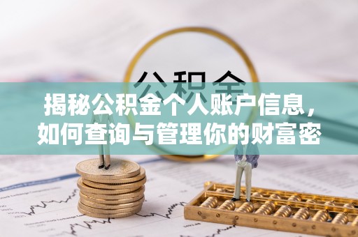五指山揭秘公积金个人账户信息，如何查询与管理你的财富密码