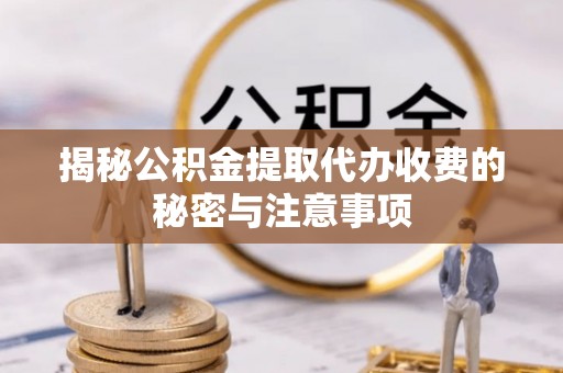 五指山揭秘公积金提取代办收费的秘密与注意事项