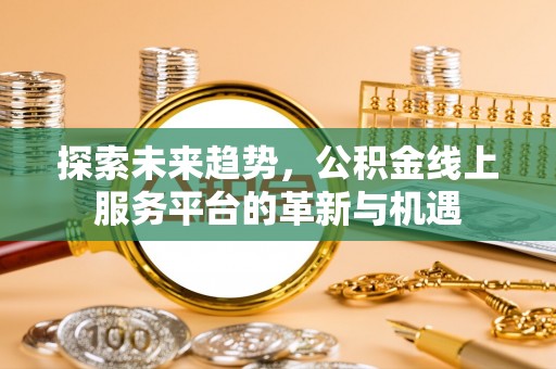 五指山探索未来趋势，公积金线上服务平台的革新与机遇