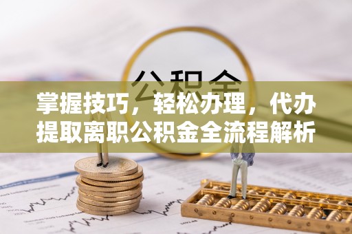 五指山掌握技巧，轻松办理，代办提取离职公积金全流程解析