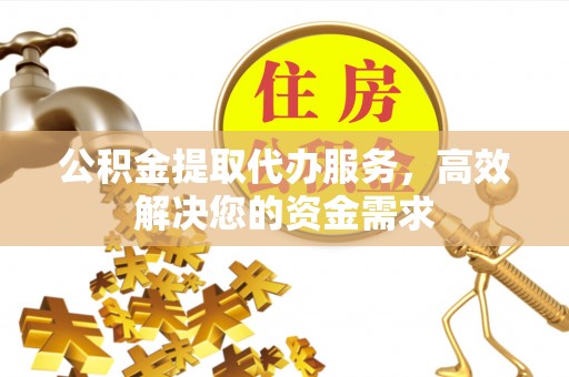 五指山公积金提取代办服务，高效解决您的资金需求