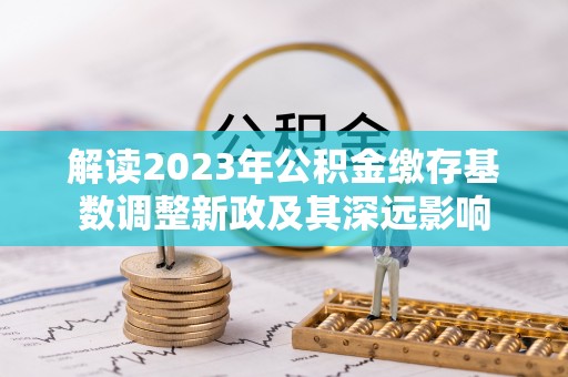 五指山解读2023年公积金缴存基数调整新政及其深远影响