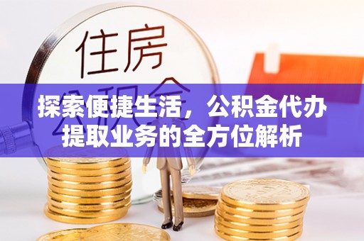 五指山探索便捷生活，公积金代办提取业务的全方位解析
