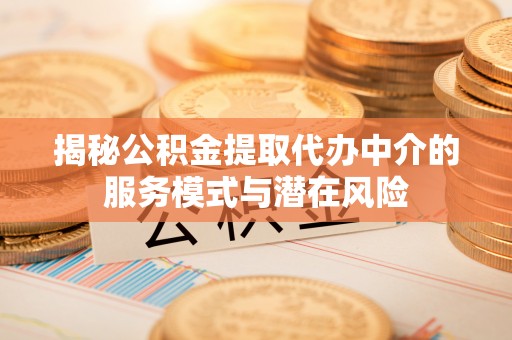 五指山揭秘公积金提取代办中介的服务模式与潜在风险