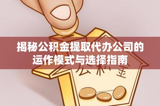 五指山揭秘公积金提取代办公司的运作模式与选择指南