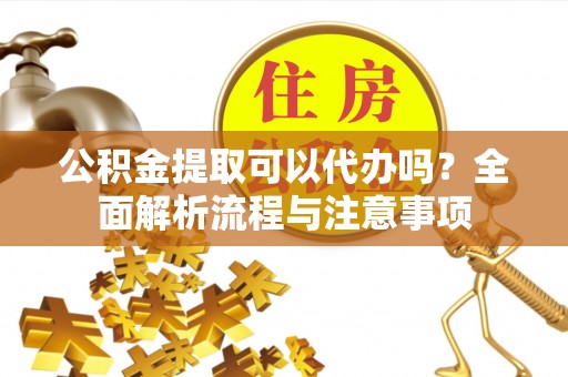 五指山公积金提取可以代办吗？全面解析流程与注意事项