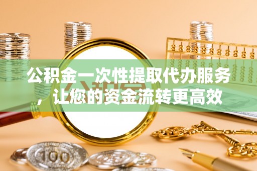 五指山公积金一次性提取代办服务，让您的资金流转更高效