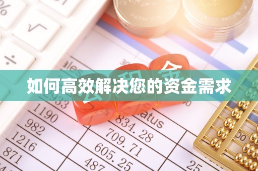 五指山如何高效解决您的资金需求